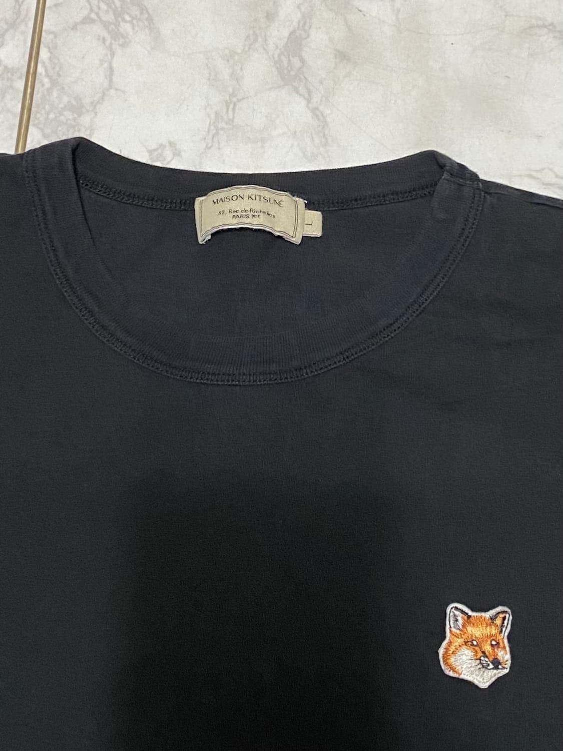 메종키츠네 반팔티 2 장 사이즈 100 일괄 가격 판매 상품이미지2