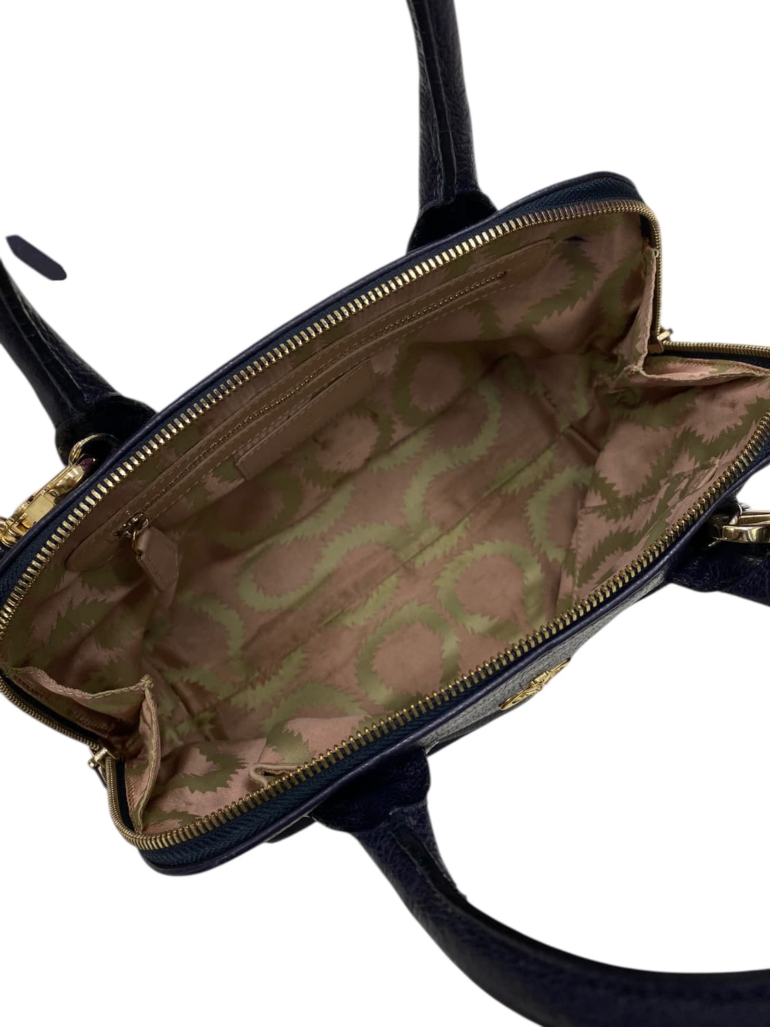 비비안웨스트우드 네이비 가죽 토트백 3way 상품이미지5