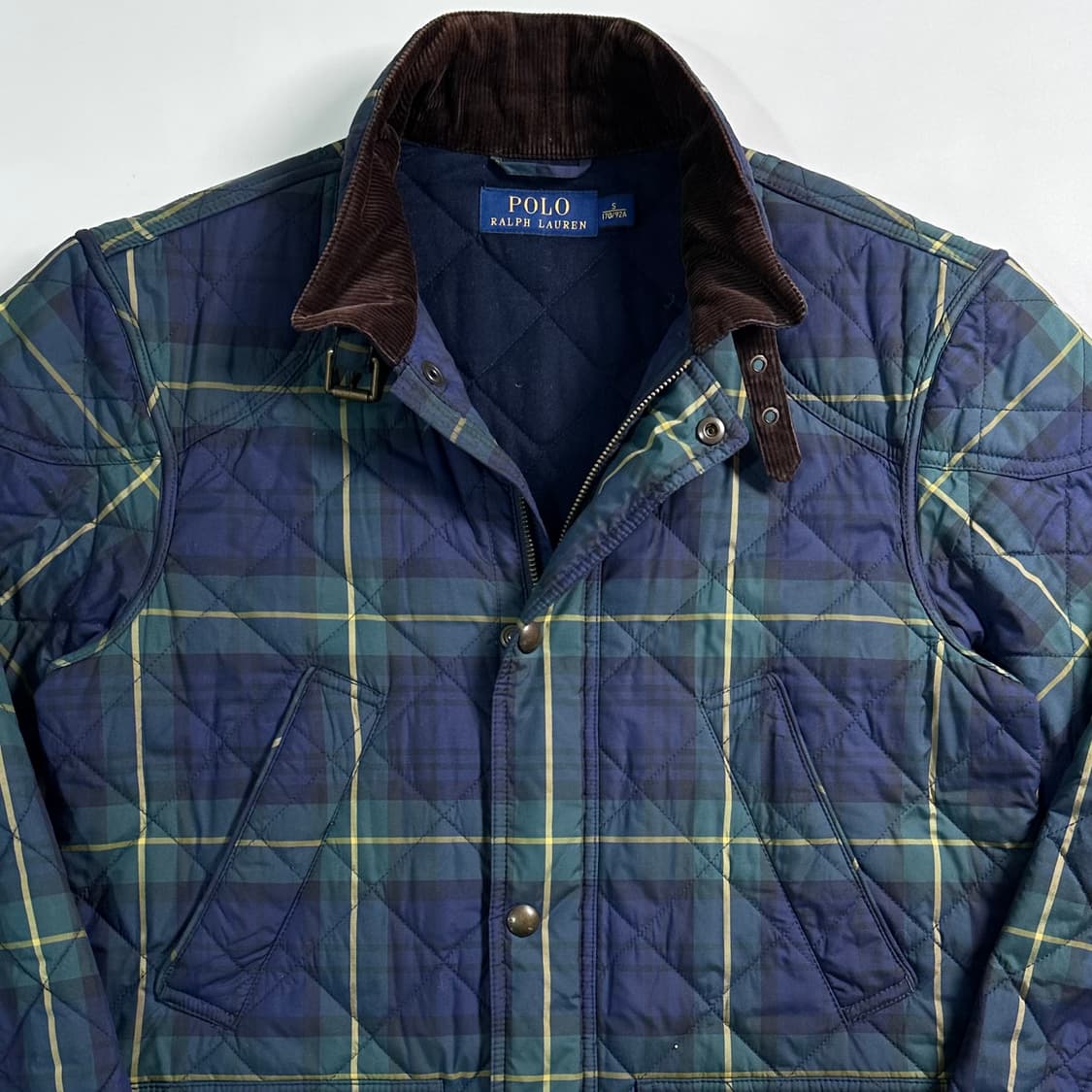 폴로 랄프로렌 블랙와치 퀼팅 자켓 상품이미지2