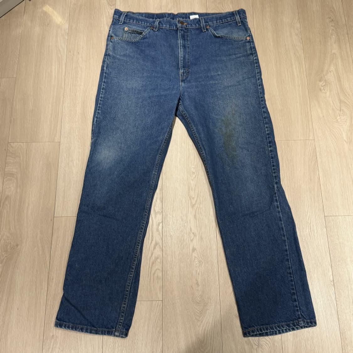 리바이스 505 80s USA 오렌지탭 빈티지 데님 스트레이트 청바지 상품이미지2