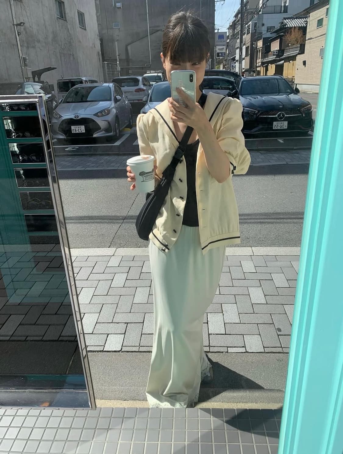 VIA 비아플레인 세일러 블라우스 아이보리 상품이미지3