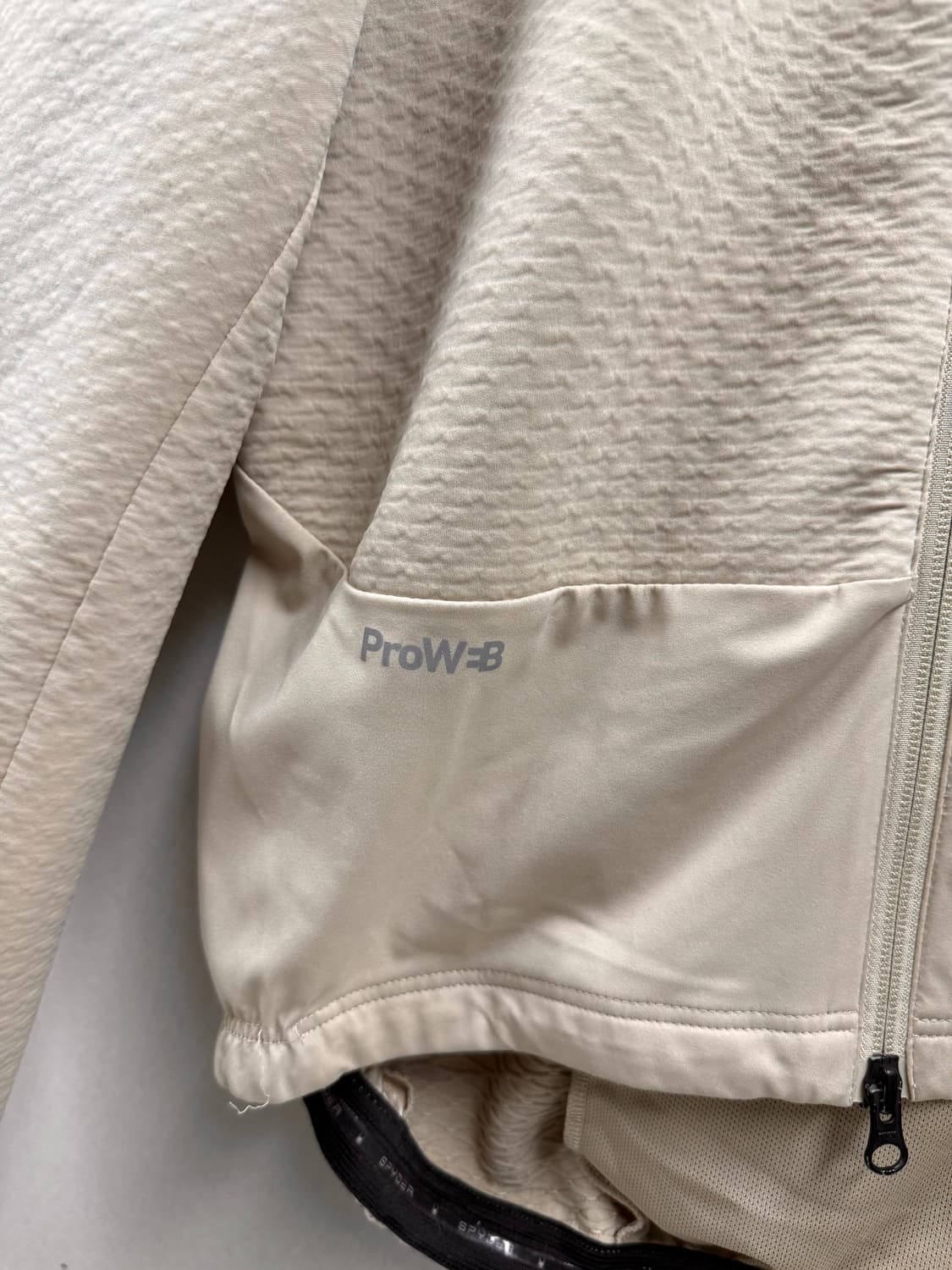 남성 105 XL / 스파이더 사이클 프로웹 소프트쉘 자켓 베이지 상품이미지4