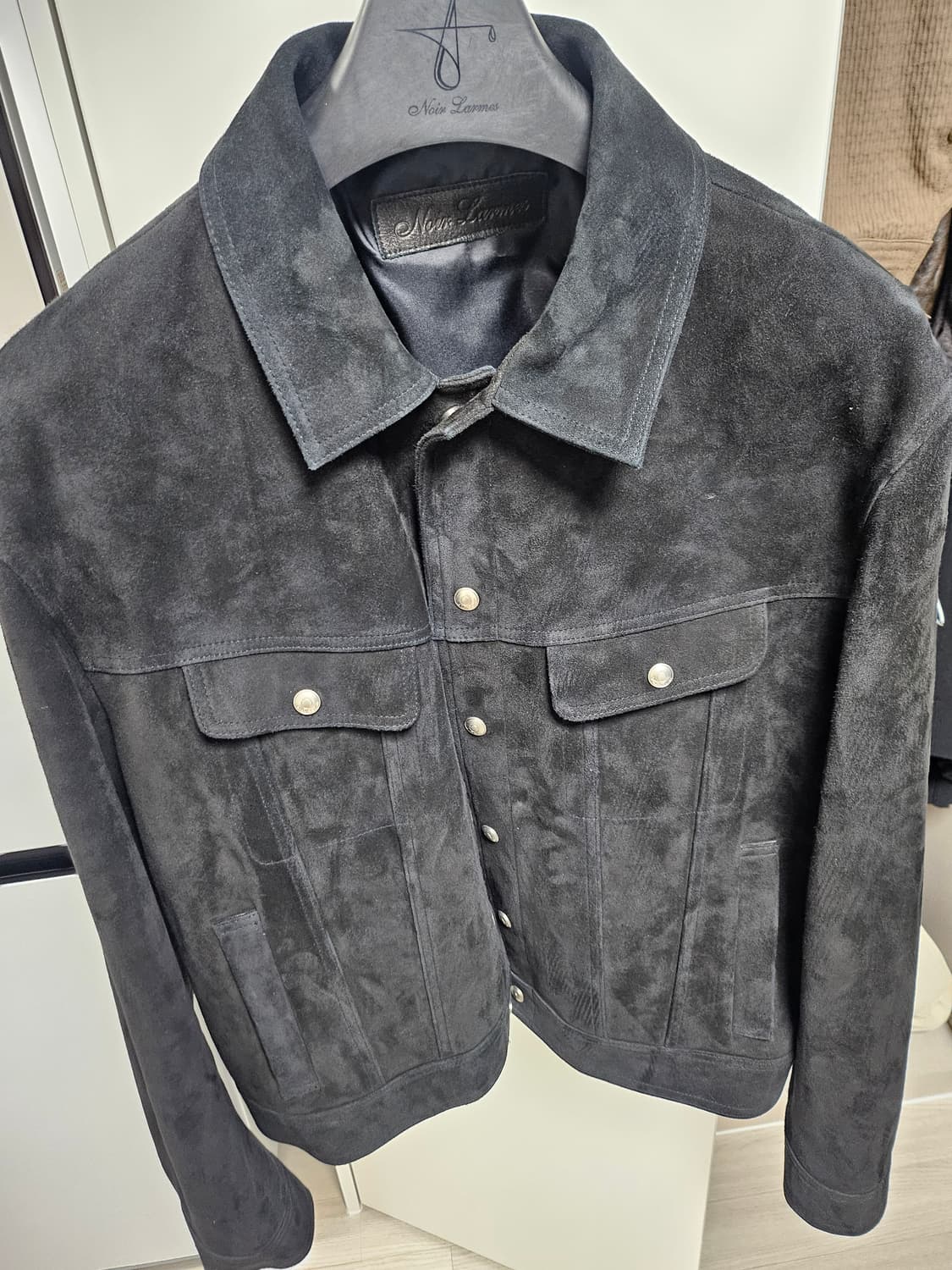 느와르 라르메스 스탠다드 자켓 블랙 52 상품이미지2