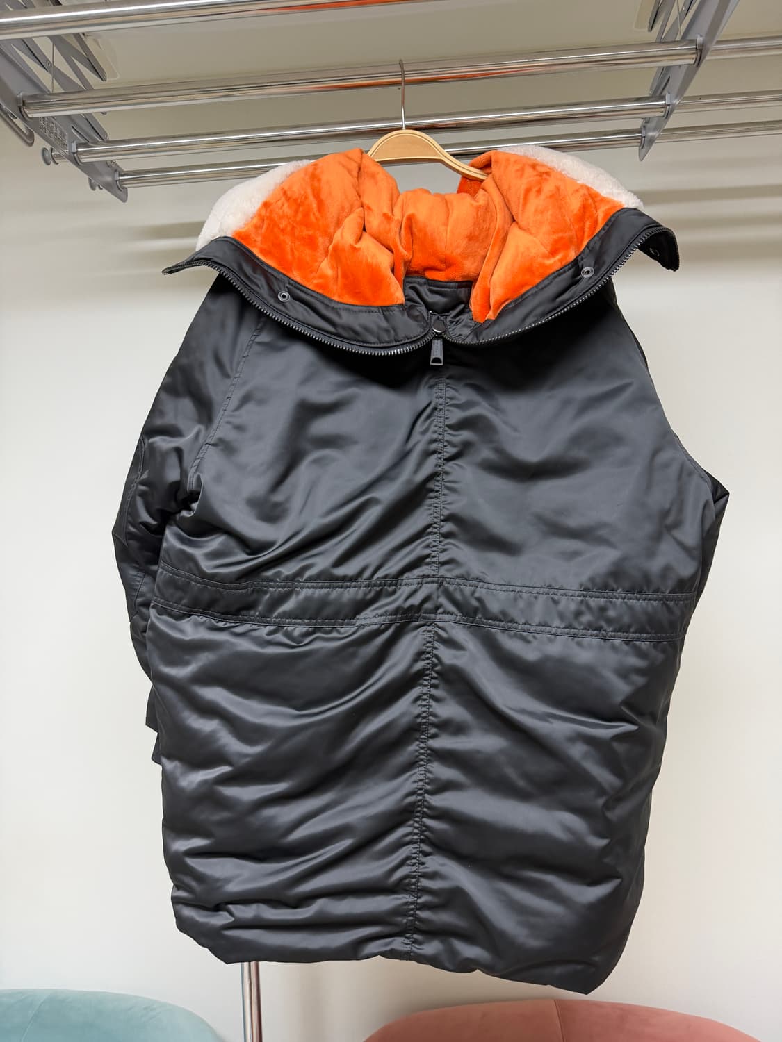 커스텀멜로우 x 아비렉스 n3b 파카 구스다운 상품이미지4