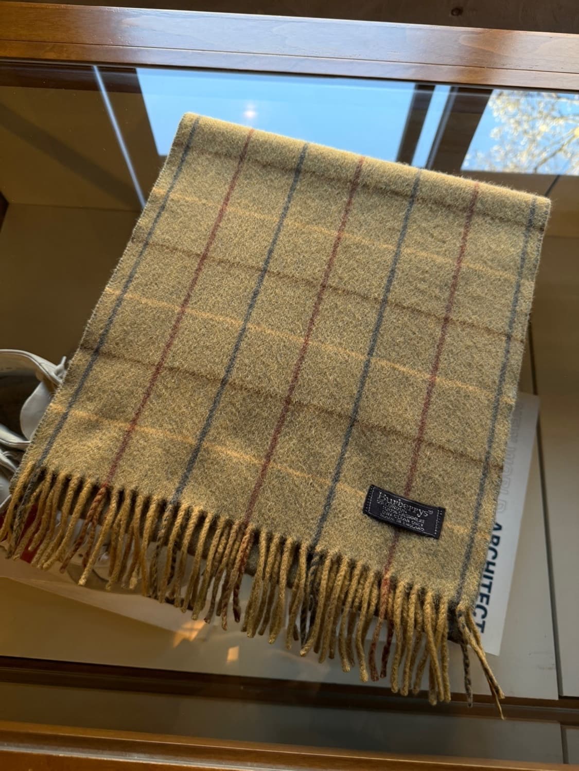 버버리 캐시미어 머플러 상품이미지9