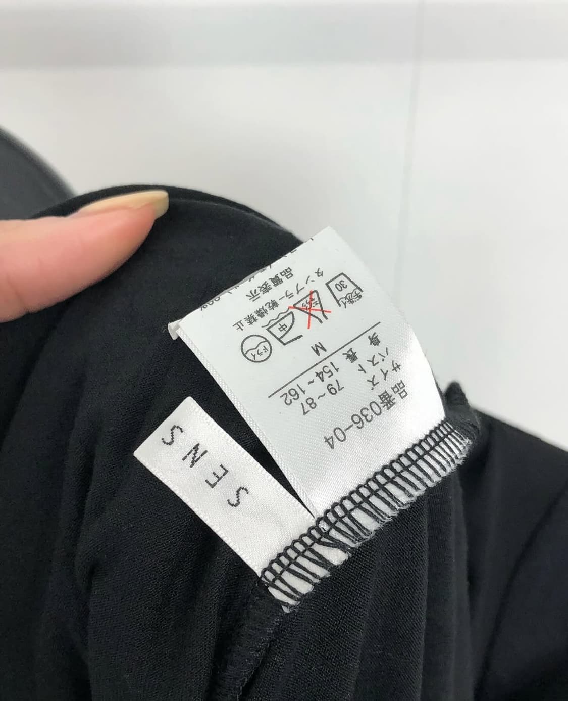 black layered detail top 상품이미지4