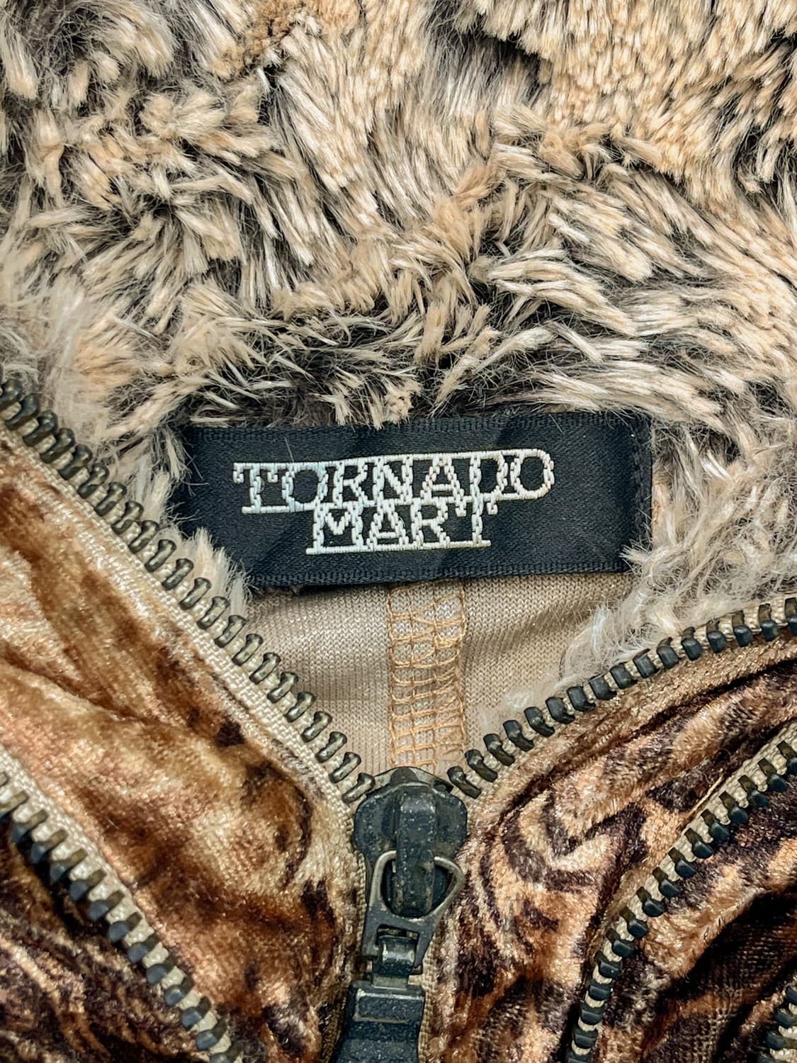 토네이도 마트 레오파드 멀티 집 후디 상품이미지7