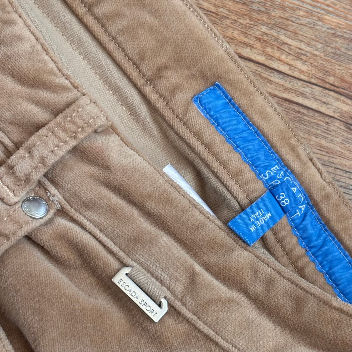 에스까다 스포츠 27 벨벳 워싱 캐주얼 팬츠 바지 이태리  FW 상품이미지9