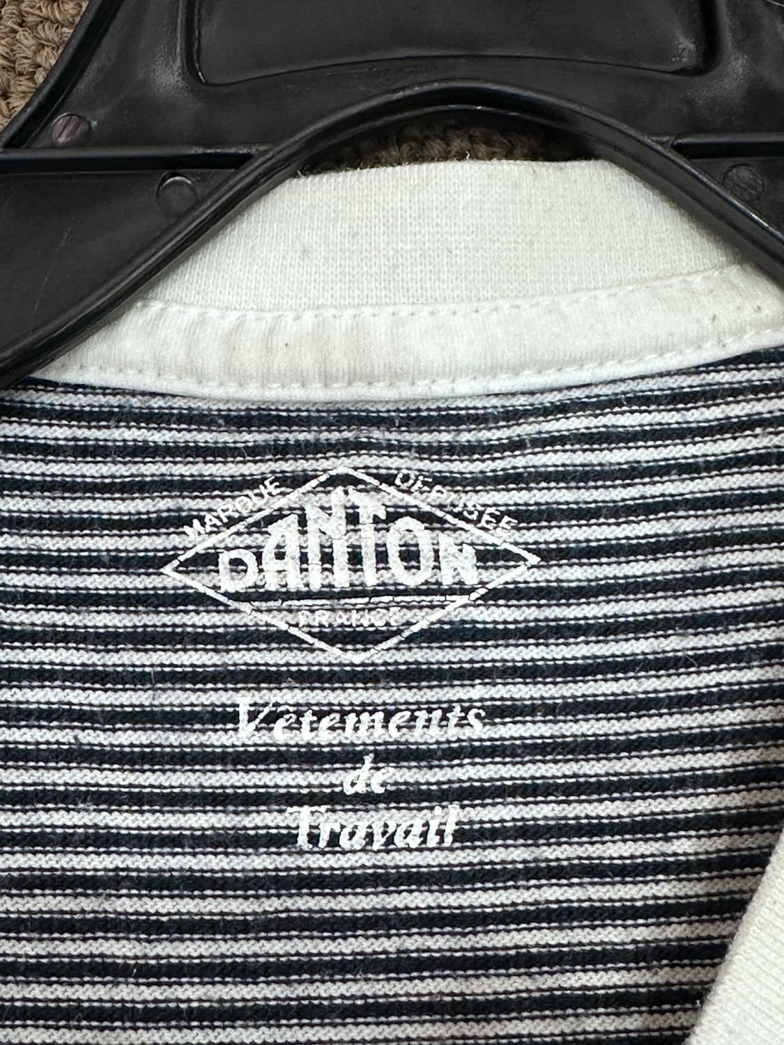 단톤(DANTON) 스트라이프 반팔티셔츠 상품이미지3