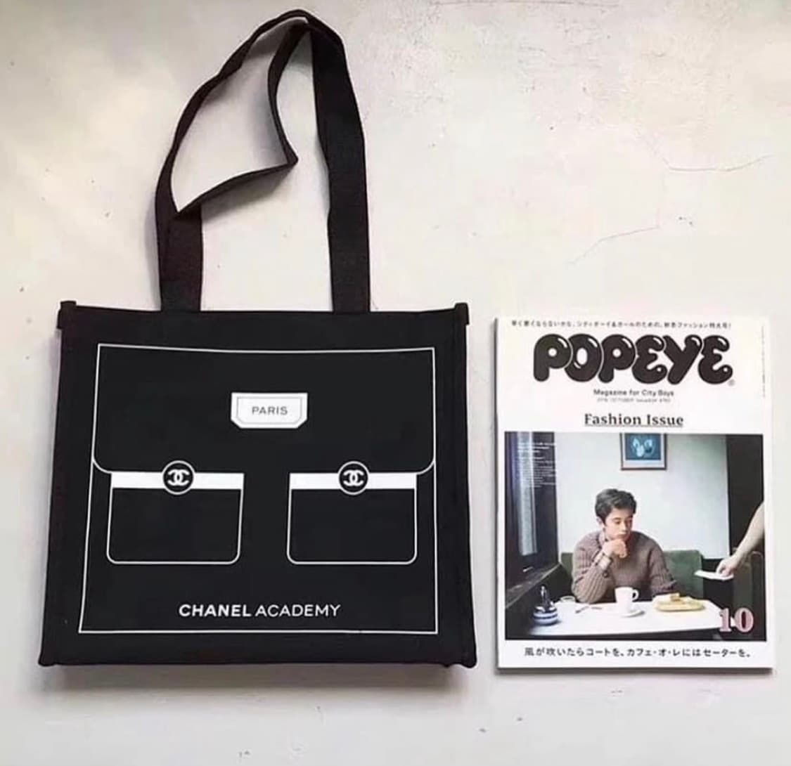 샤넬뷰티 아카데미 에코백 블랙 상품이미지5