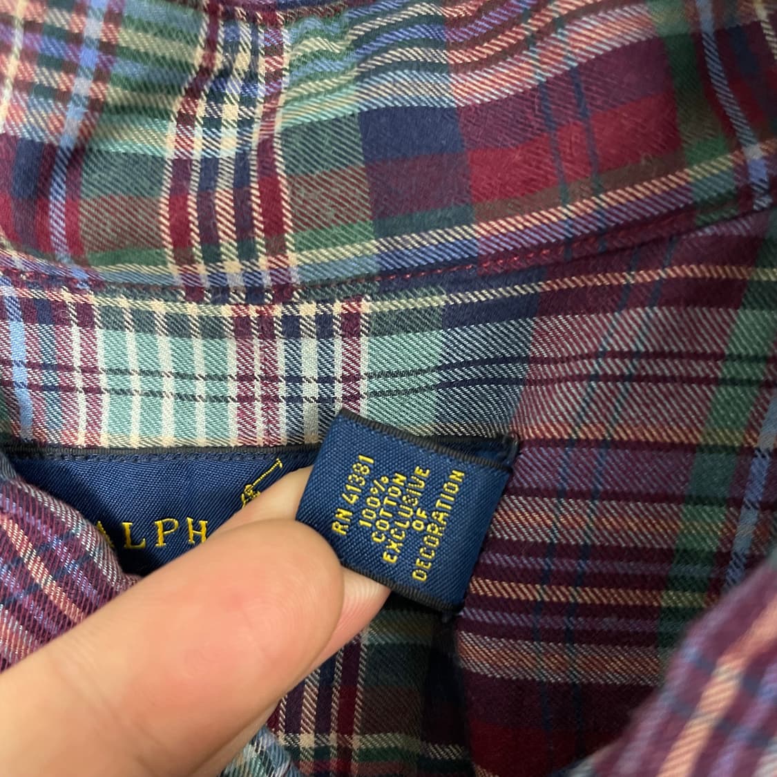 폴로 랄프로렌 빅사이즈 셔츠 4XLT 상품이미지7