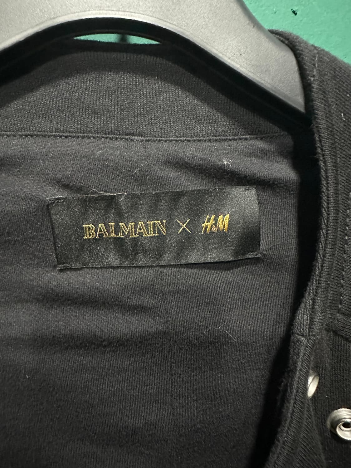 발망 X H&M 코튼 라이더자켓  상품이미지5