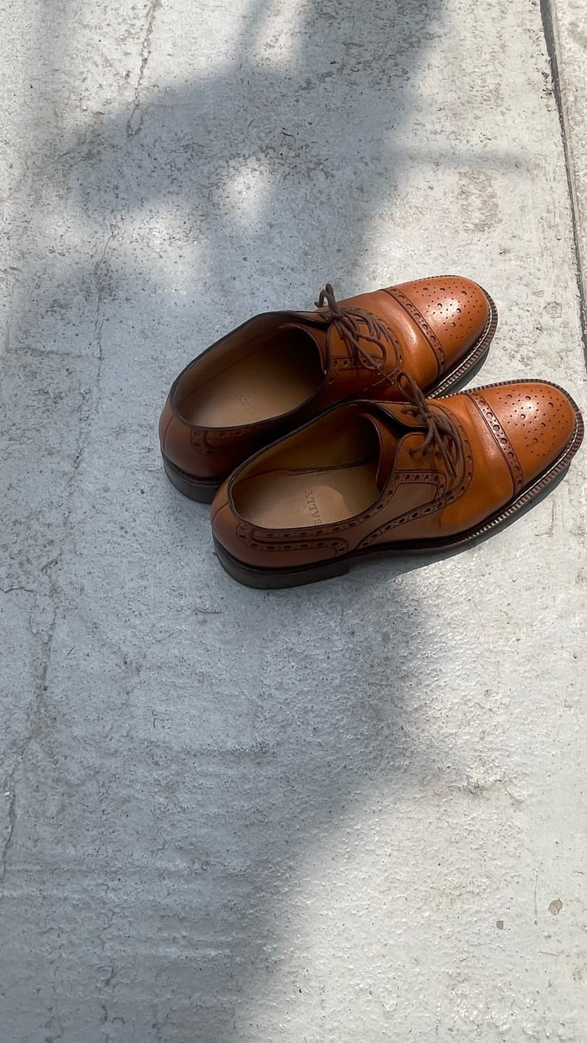 [BALLY Scribe] Leather Semi-Brogue Oxf 상품이미지4