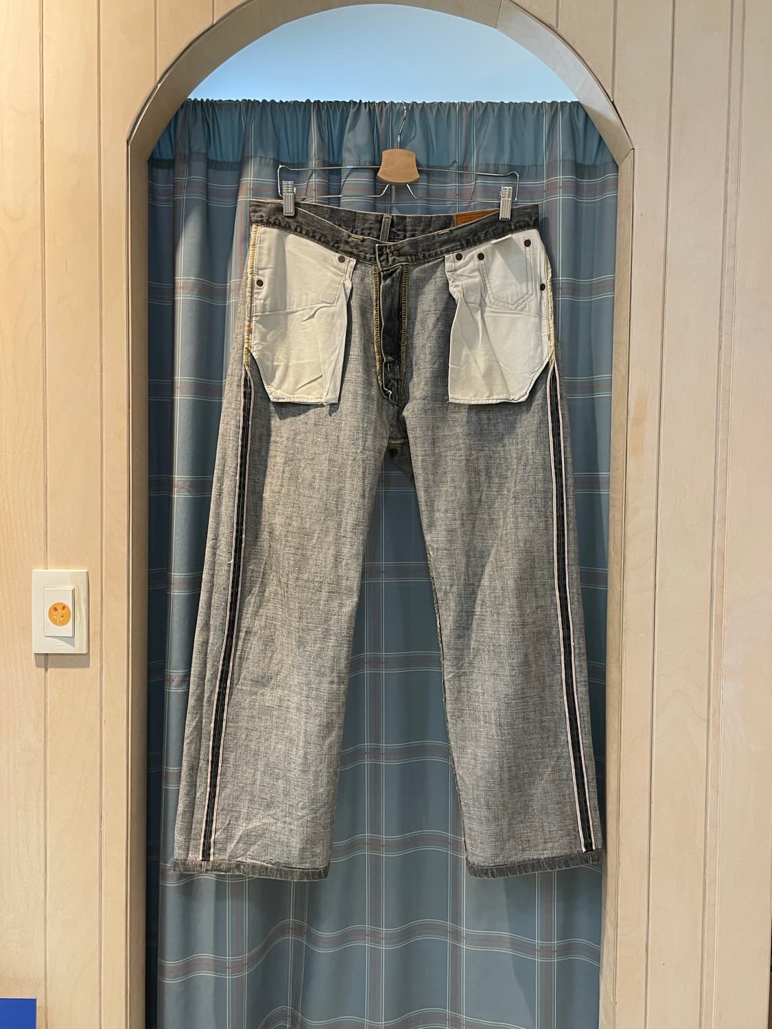 에드윈 505z 셀비지 오렌지탭 34x34 상품이미지8