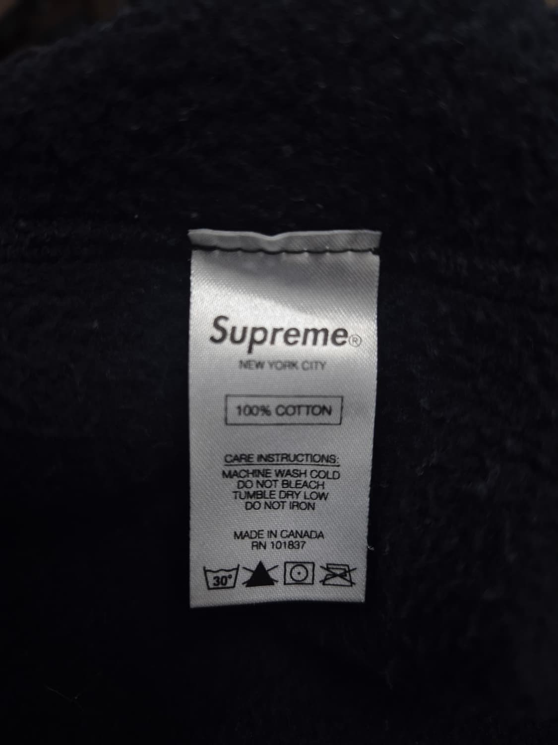 슈프림 X 블랙사바스 콜라보  맨투맨  / 105~107(정품) 상품이미지6