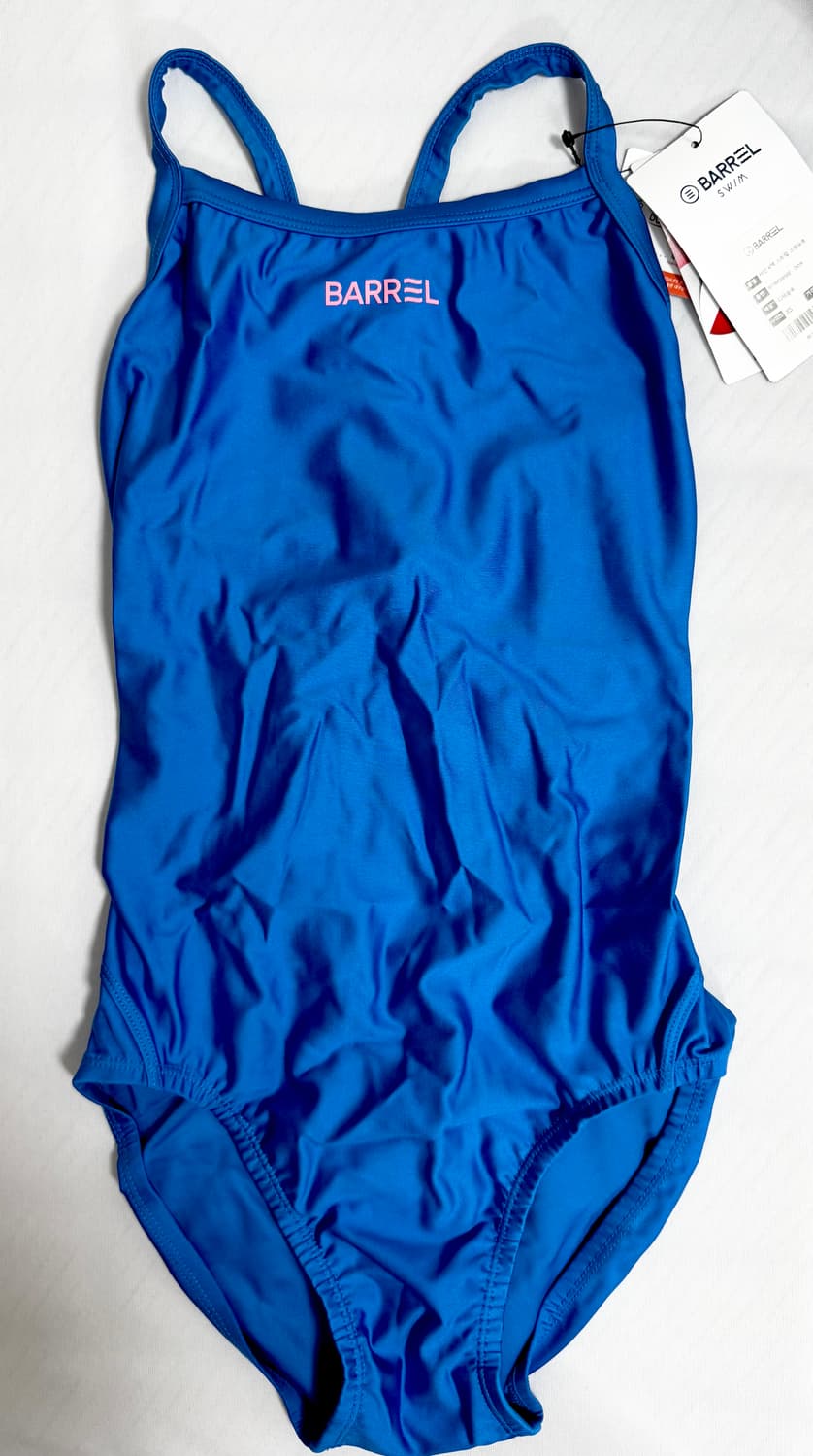 배럴 사인 X백 스트랩 스윔슈트 디렉블루 XS 새제품 상품이미지3