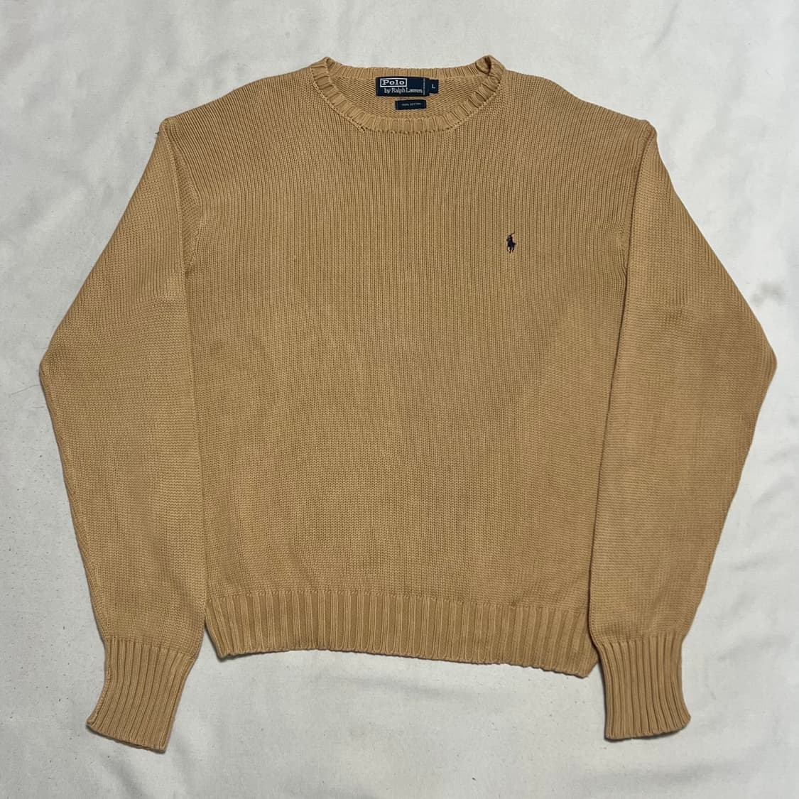 L 폴로랄프로렌 베이지 코튼 니트  상품이미지2