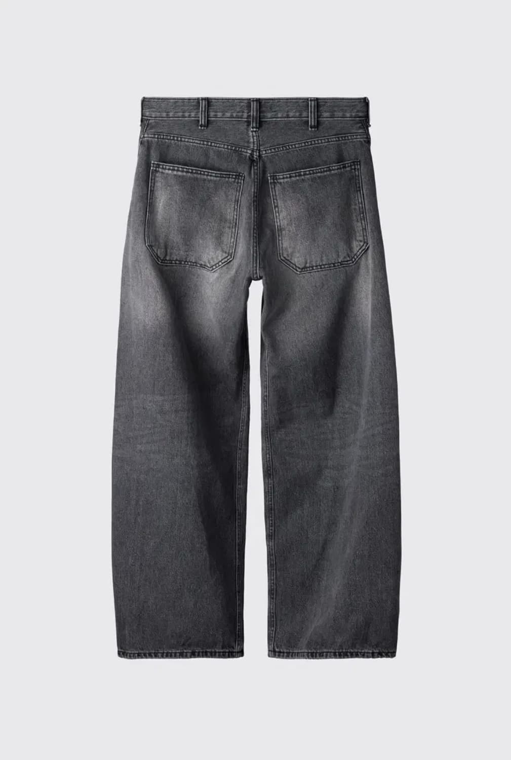 해칭룸 와이드 커브진 흑청 (3사이즈) 상품이미지2