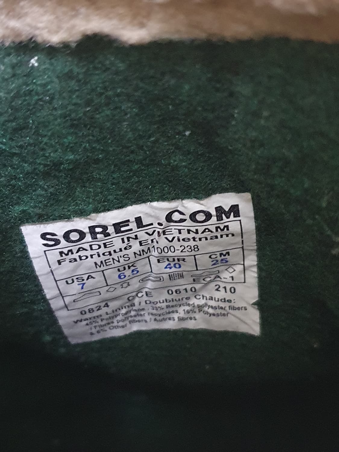 소렐 카리부 방한 부츠 브라운 250 상품이미지10