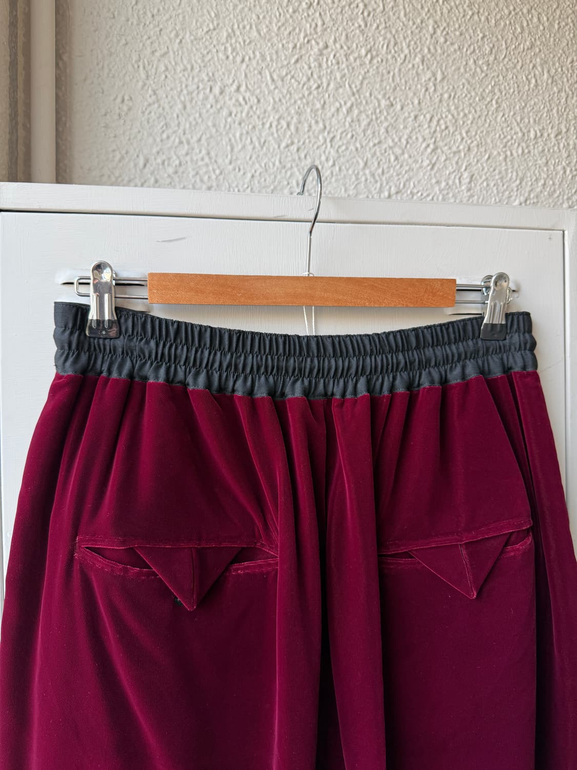 사스콰치패브릭스 벨벳 와이드팬츠 M(-32in) 상품이미지5