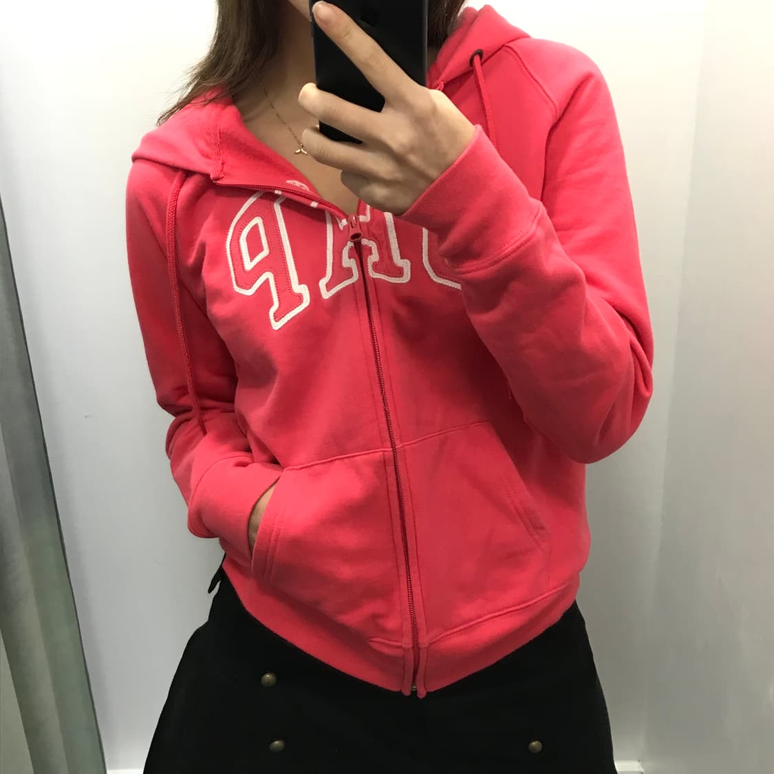 갭 핑크 후드집업 상품이미지2