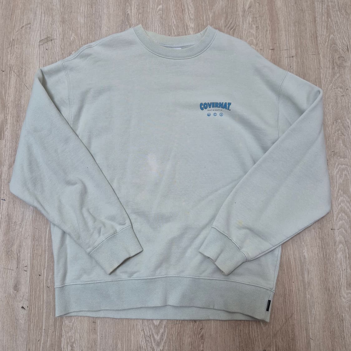 커버낫 로고 맨투맨 상품이미지1