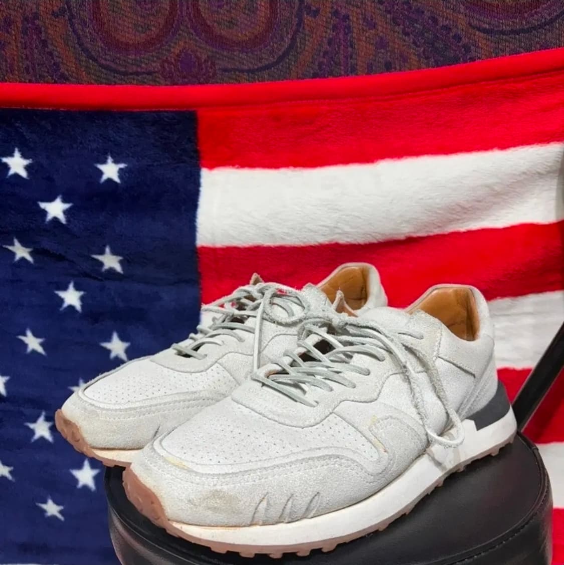 이태리 부테로 푸트라 스웨이드 스니커즈 상품이미지1