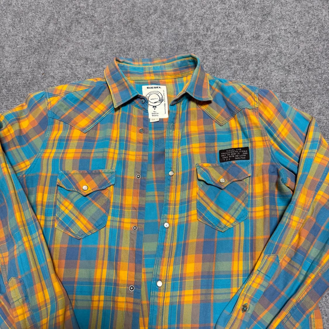 디젤 체크셔츠 상품이미지1