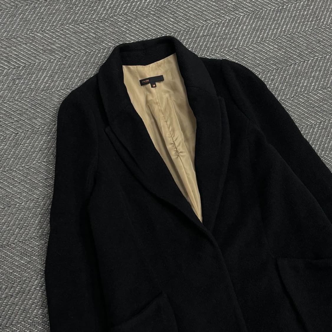 Maje 앙고라 울 코트 V0537 상품이미지3