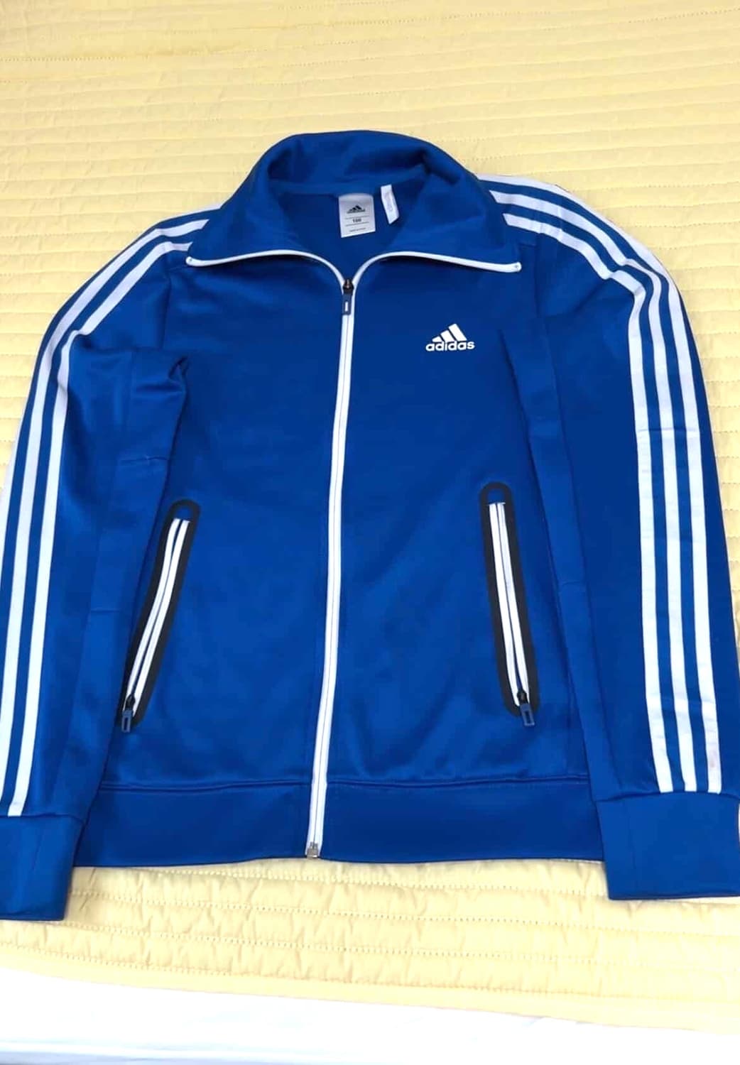 아디다스 블루 트랙탑 져지 100사이즈 상품이미지1