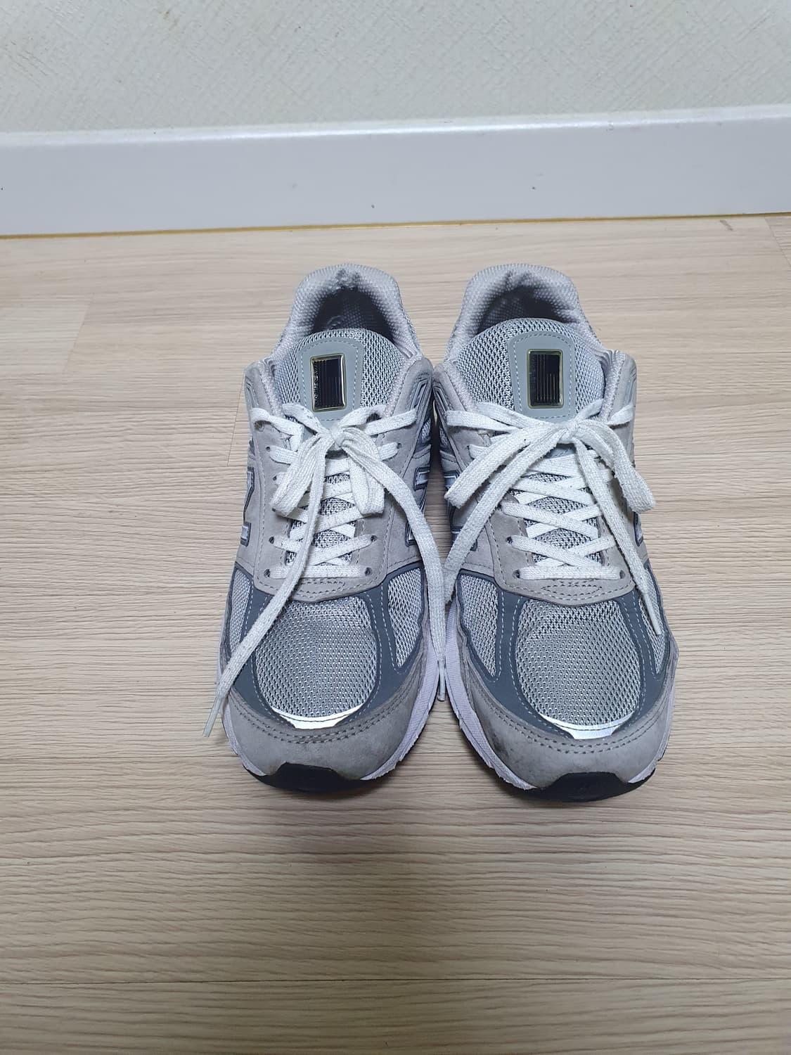 뉴발란스 990v5 그레이 운동화 270 상품이미지3