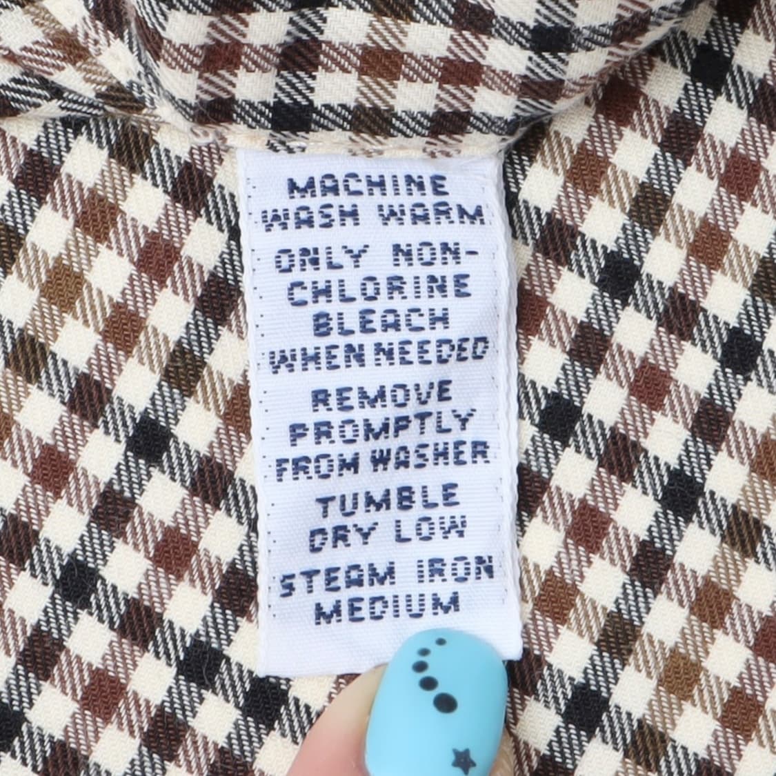 폴로 랄프로렌 블레이크 브라운 깅엄 체크 셔츠 상품이미지9