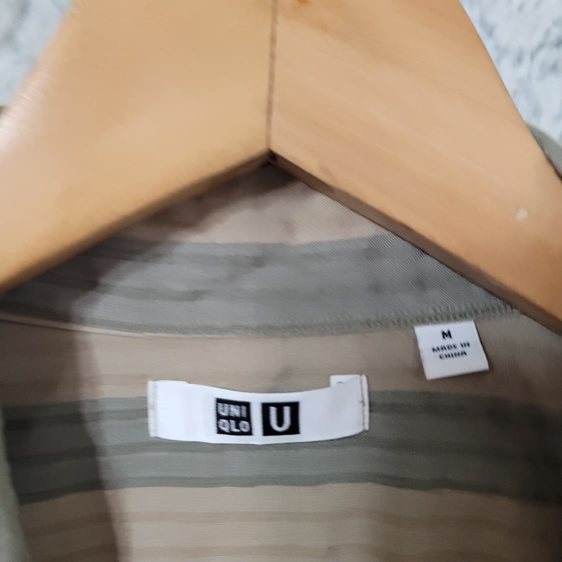 G676 [M] 유니클로U 반팔 남방 셔츠
 상품이미지2