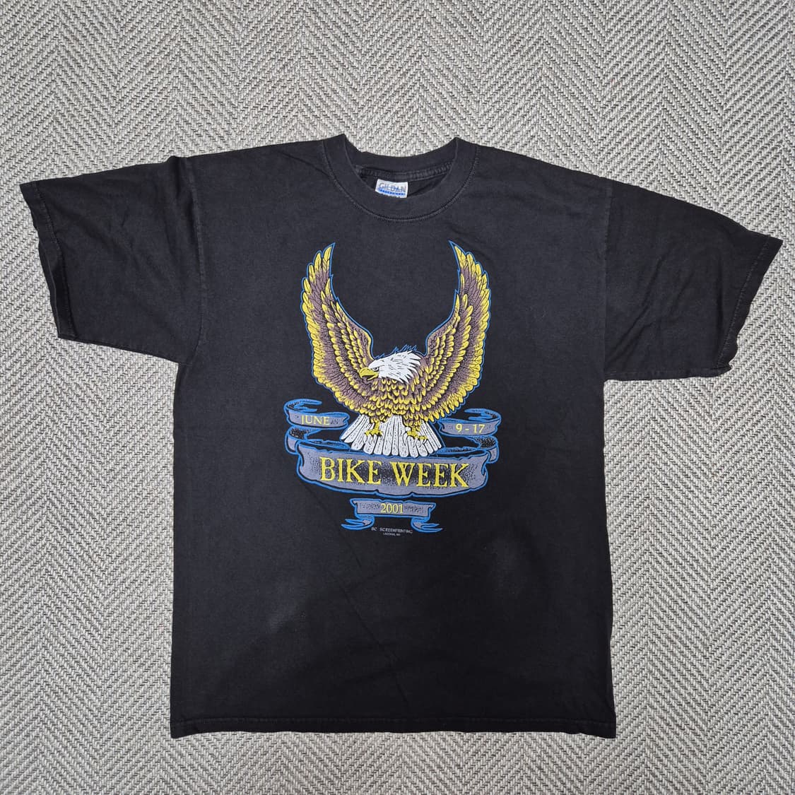 00s "BIKE WEEK" 모터사이클 티셔츠 (L) 상품이미지1