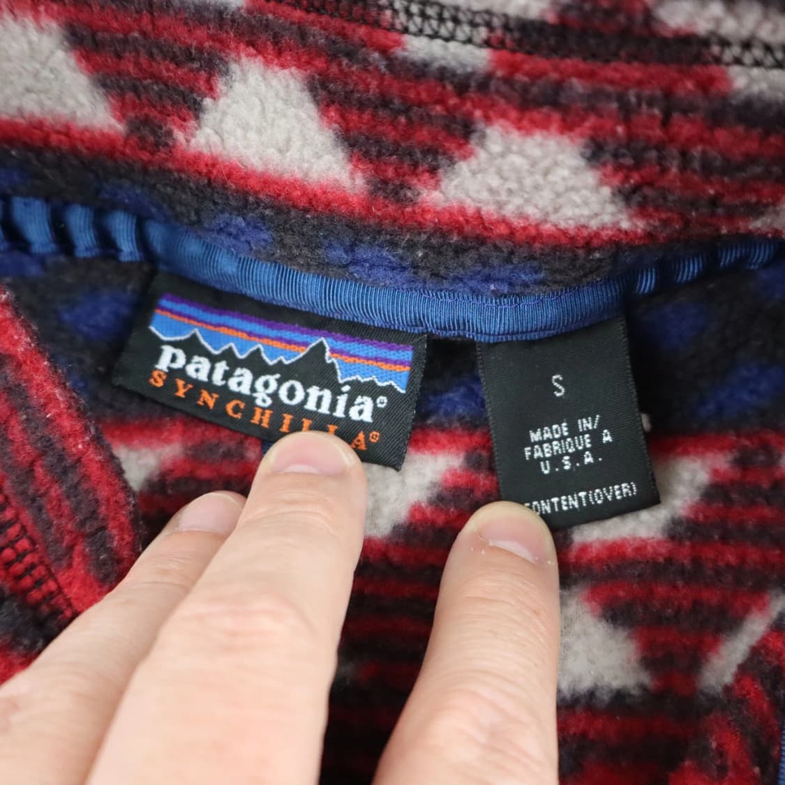 98FW USA 파타고니아 신칠라 스냅-T 살티요 번트 칠리 상품이미지4