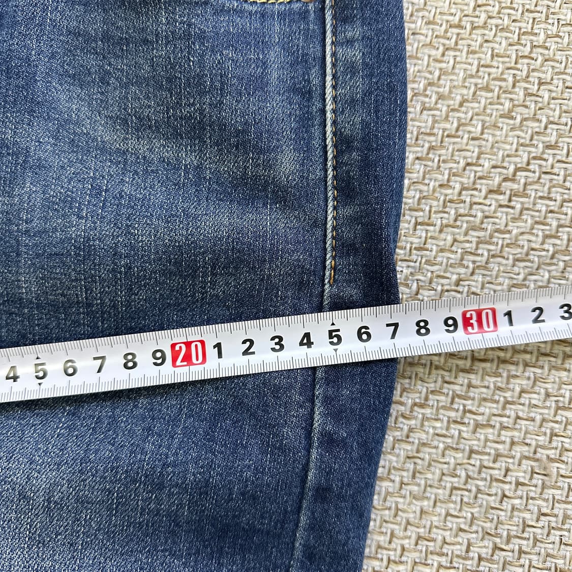 W30L32 리바이스 513 일자 데님 0327D 상품이미지8