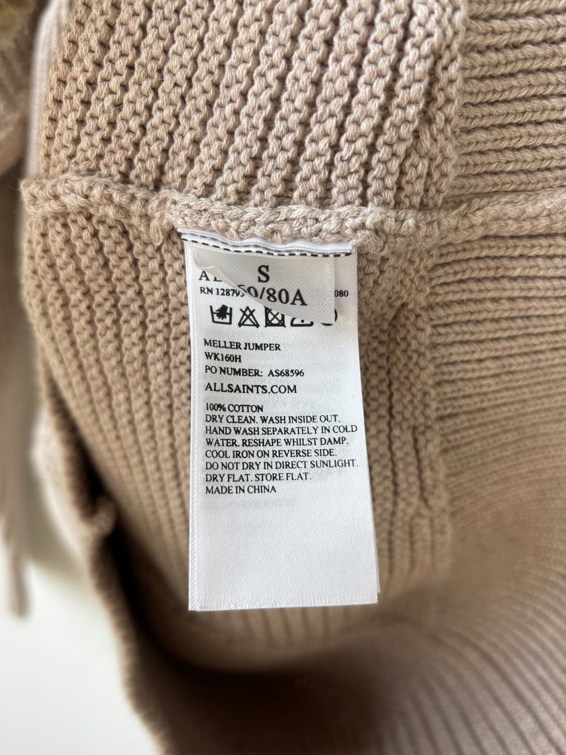 올세인츠 브이넥 스웨터 상품이미지6