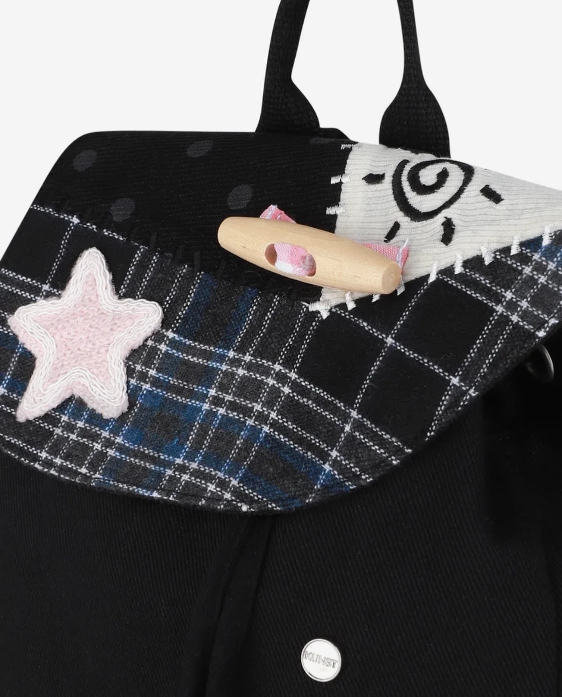 PATCHWORK STRING MINI BACKPACK 백팩 가방 상품이미지3