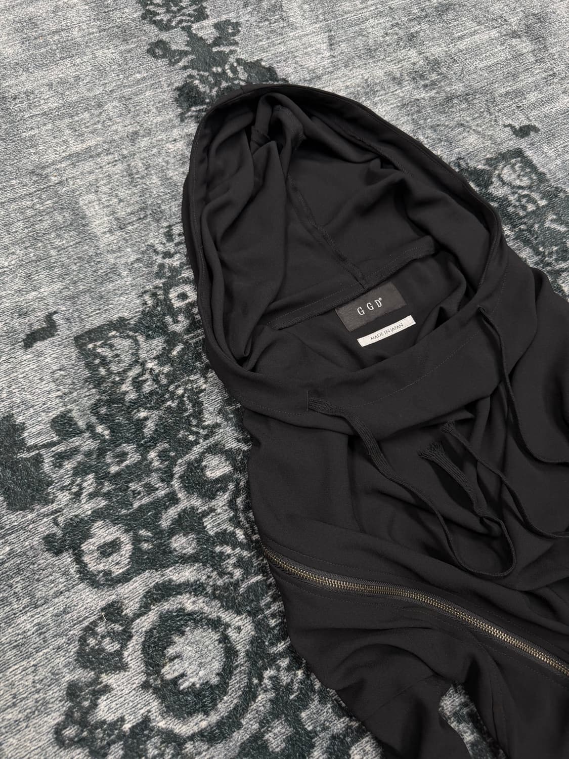 Ggd avant garde asymmetry zip parker 상품이미지2