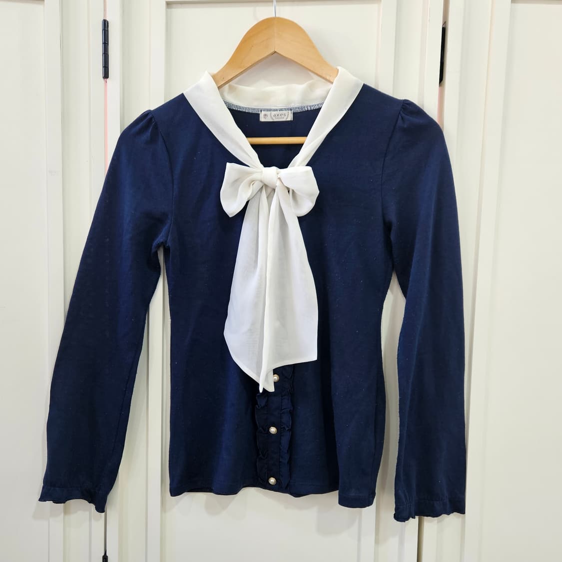 엑시즈팜 (axes femme) 리본 세일러티 상품이미지1