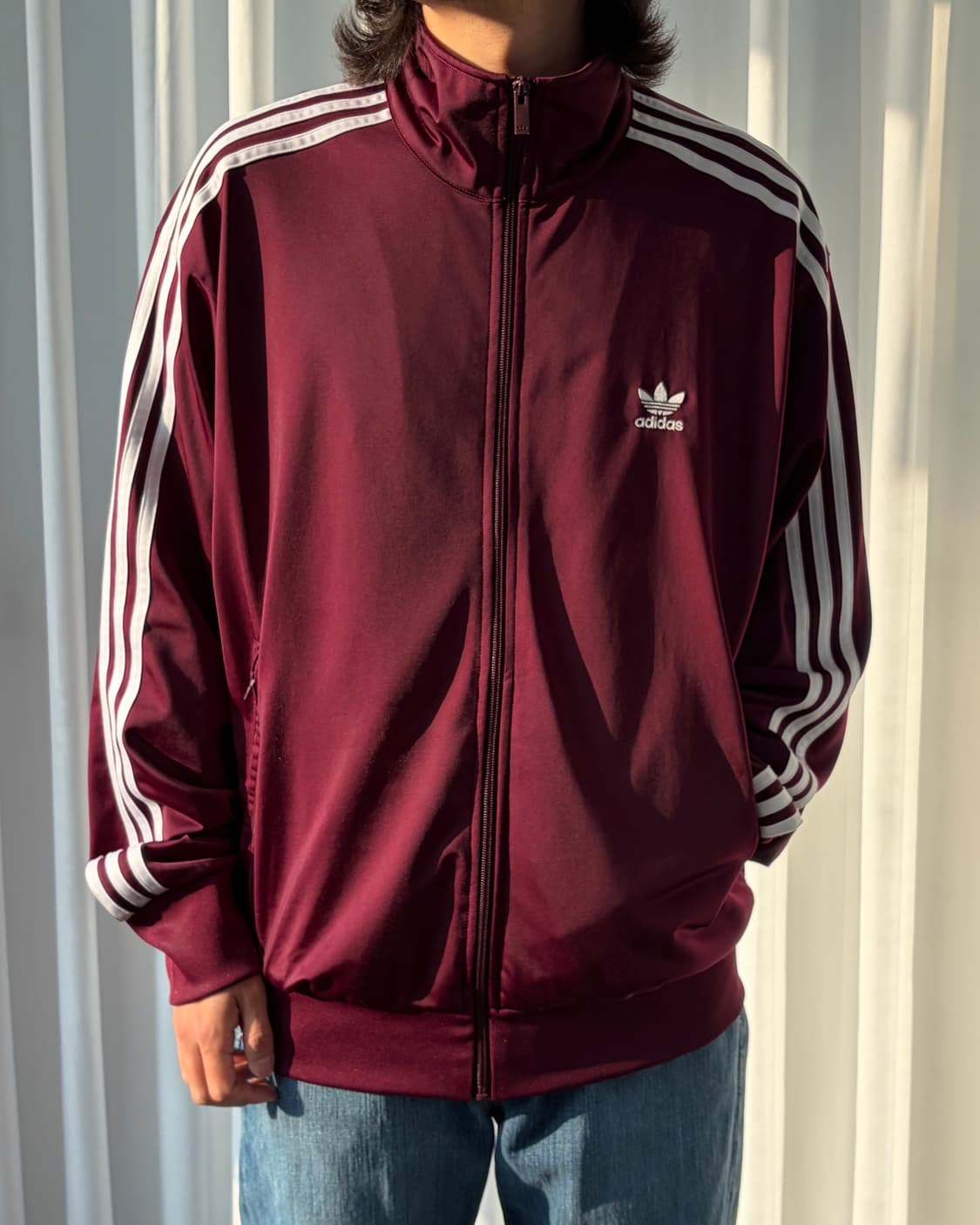 [XL]아디다스 파이어버드 버건디 트랙탑 져지 상품이미지2