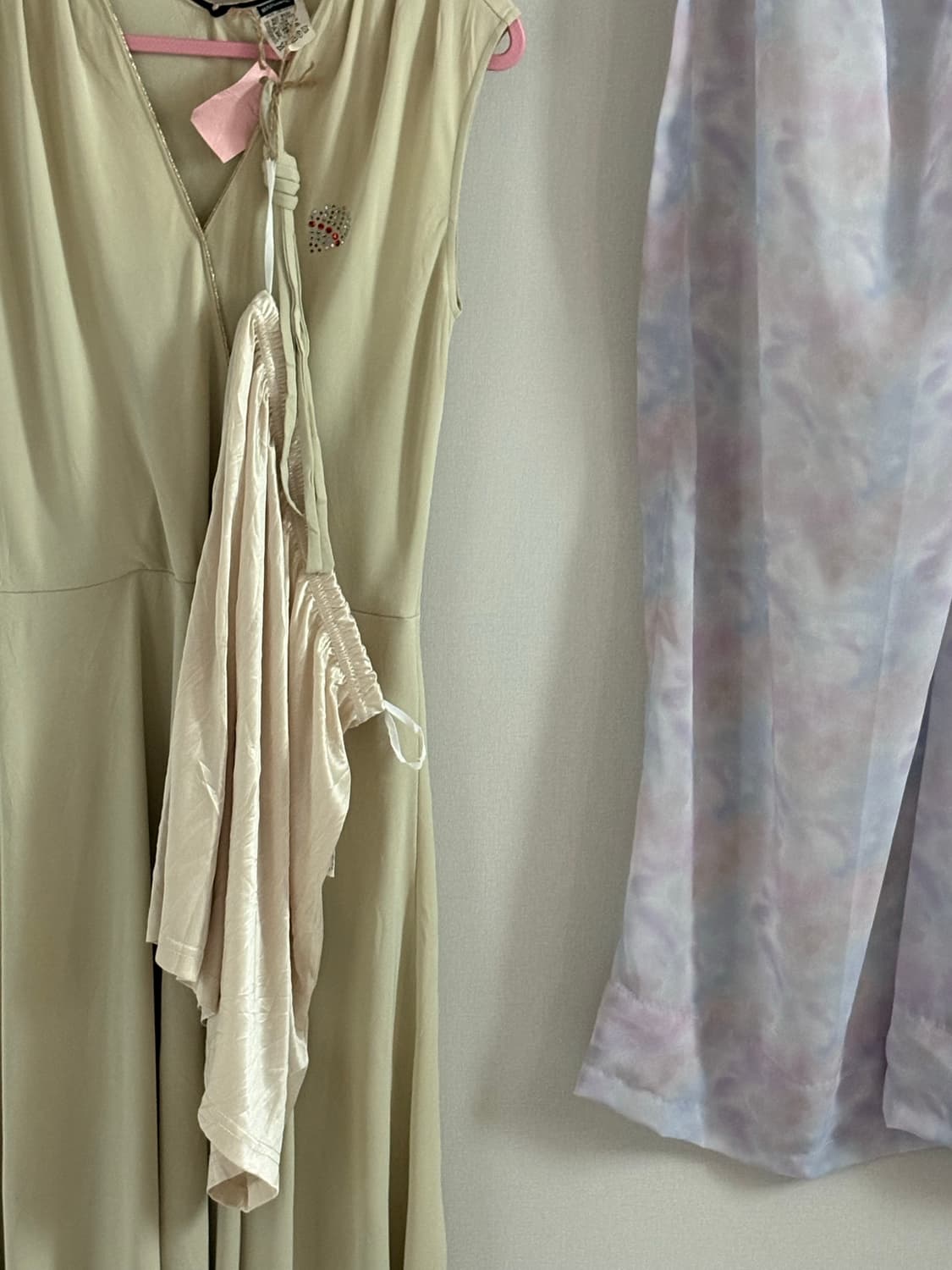 연두색 원피스 상품이미지3