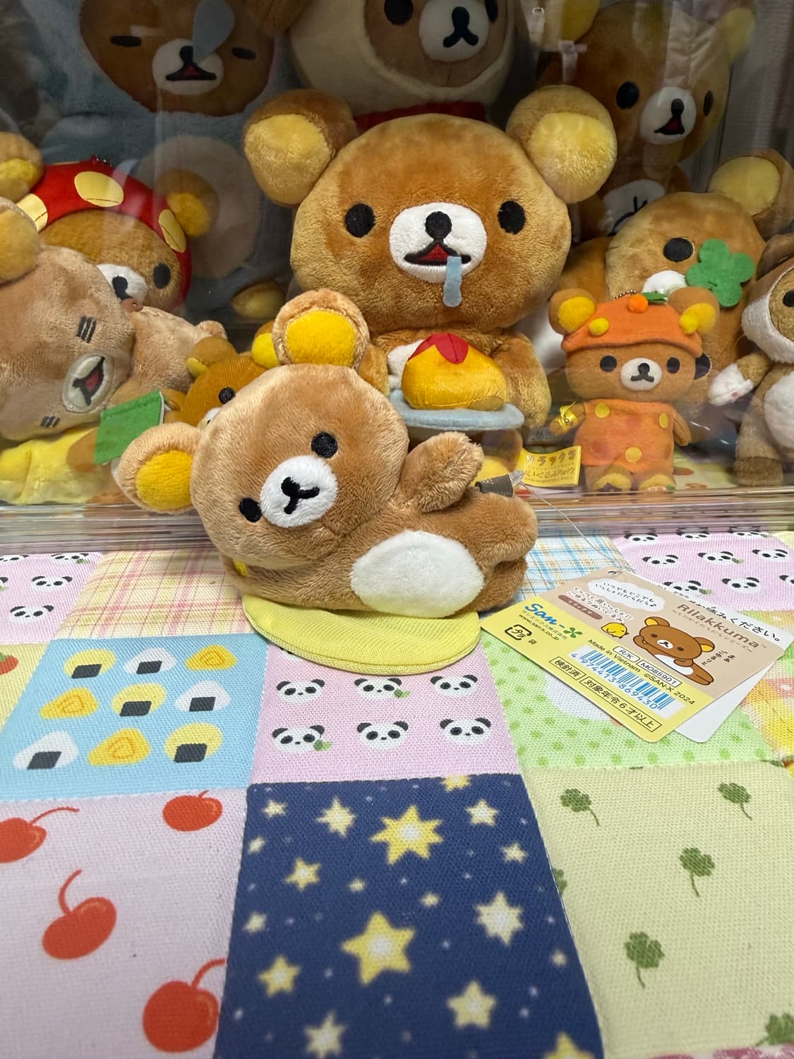 산엑스 정품 리락쿠마 자석 봉제인형 상품이미지2