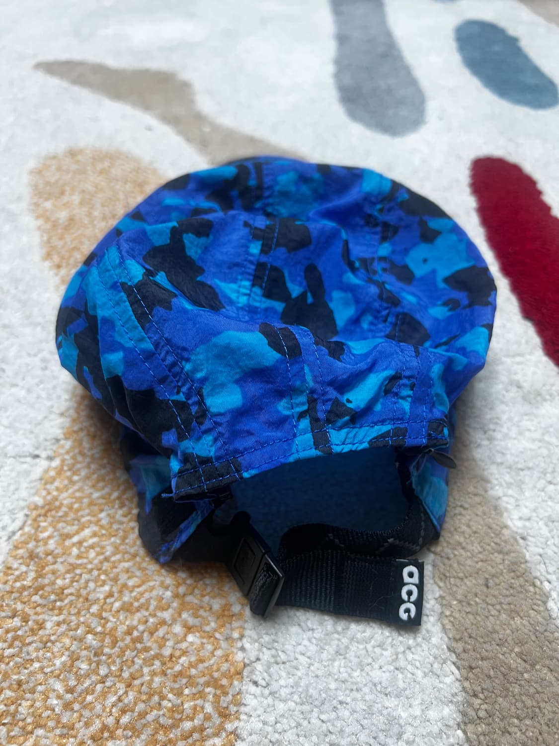 나이키 acg 블루 카모 캡 상품이미지4