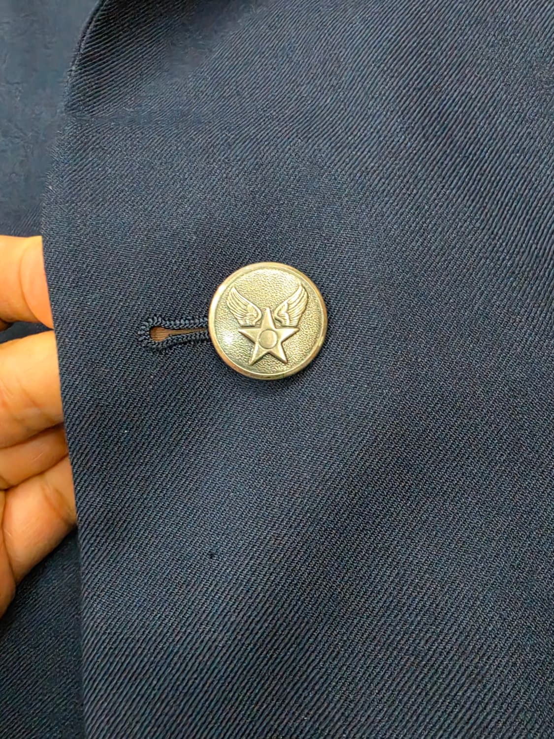 [최종할인] USAF 미공군 3버튼 정복 자켓 50R 110 상품이미지7