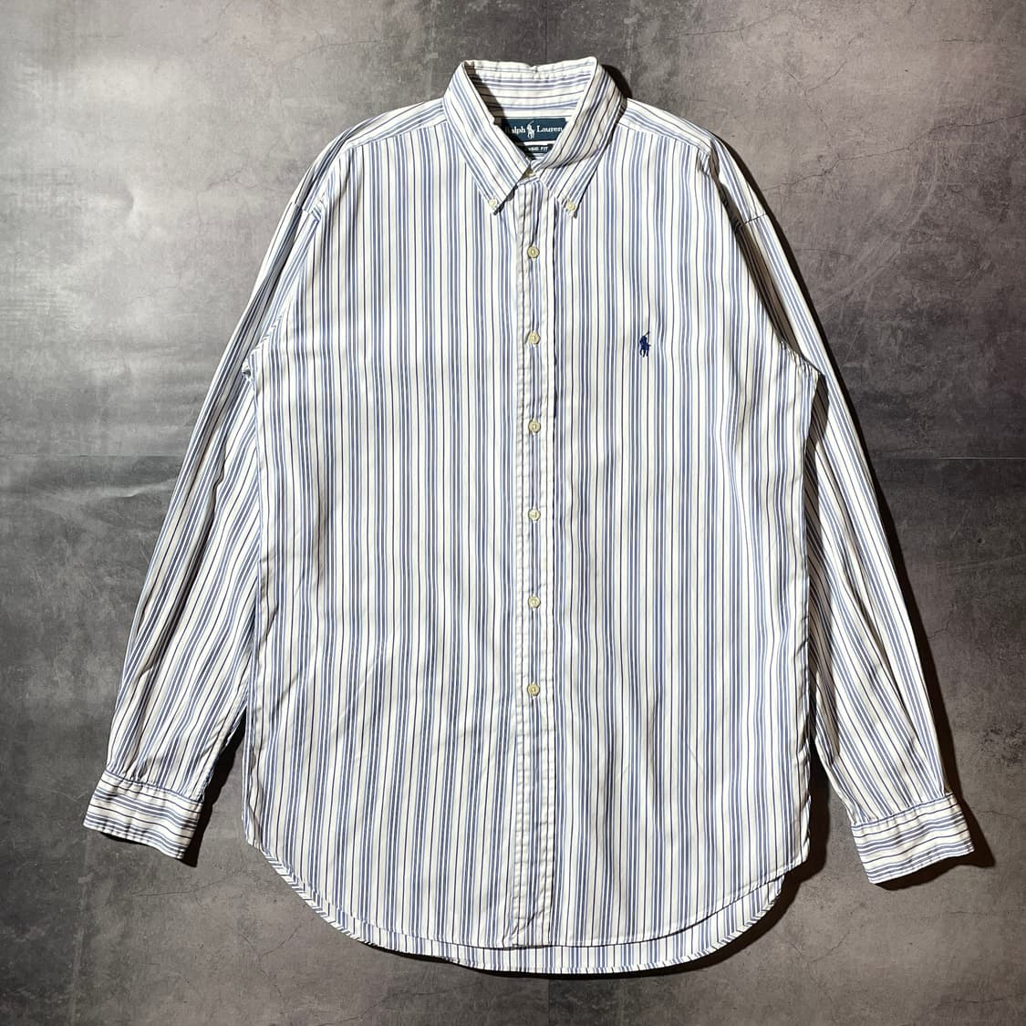 RALPH LAUREN 랄프로렌 빈티지 스트라이프 코튼 셔츠 상품이미지1