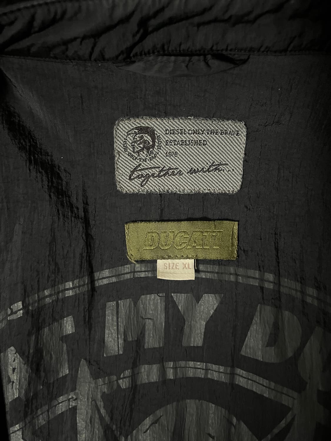 Diesel & Ducati 디젤 두가티 콜라보 자켓 XL 상품이미지2