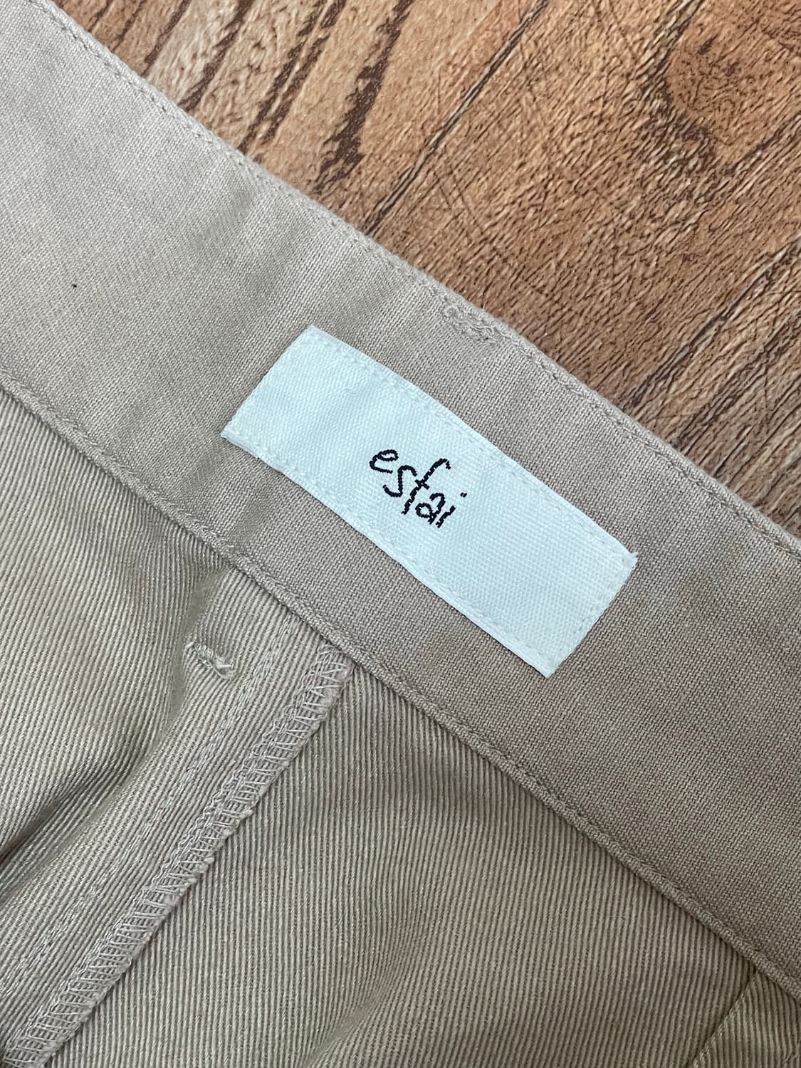 에스파이 퍼티그 팬츠 베이지 상품이미지5