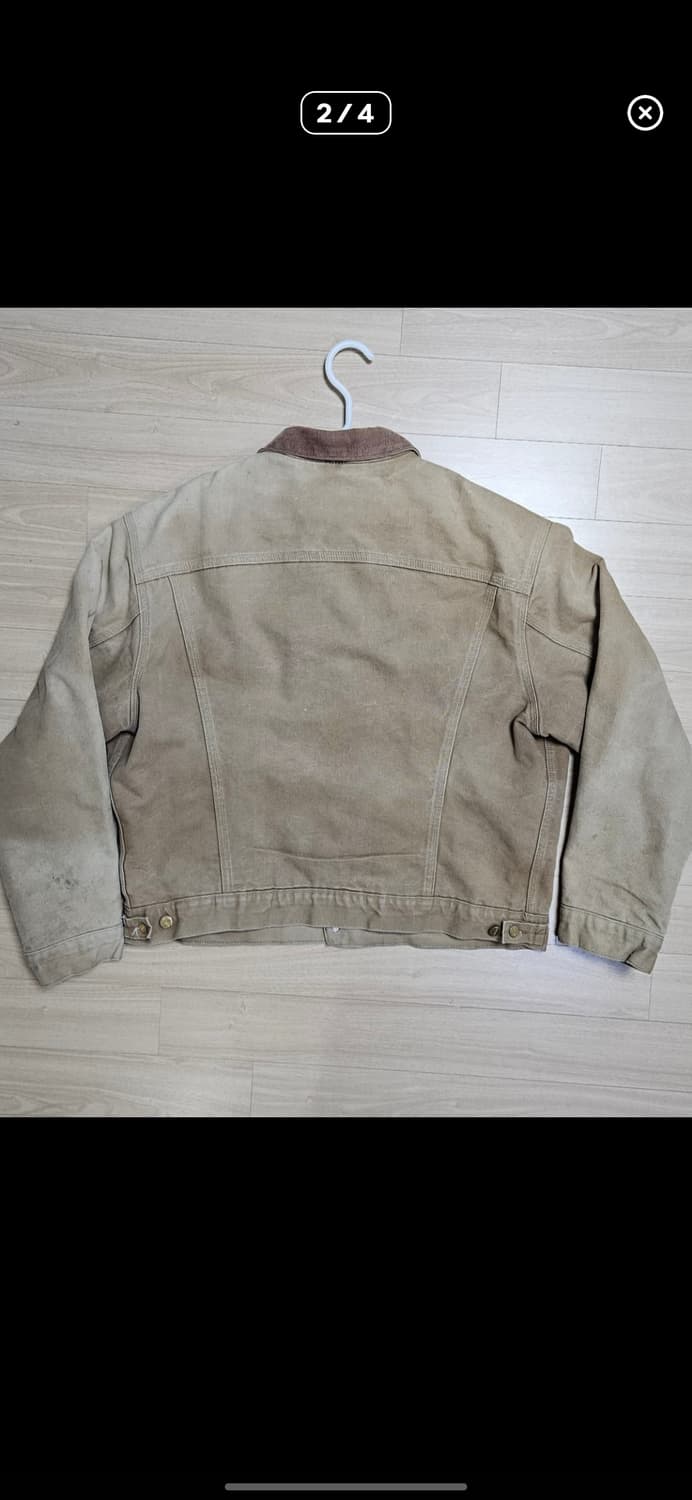 칼하트 진 트러커 자켓 JB0906 BRN 칼하트브라운 디트로이트 상품이미지2