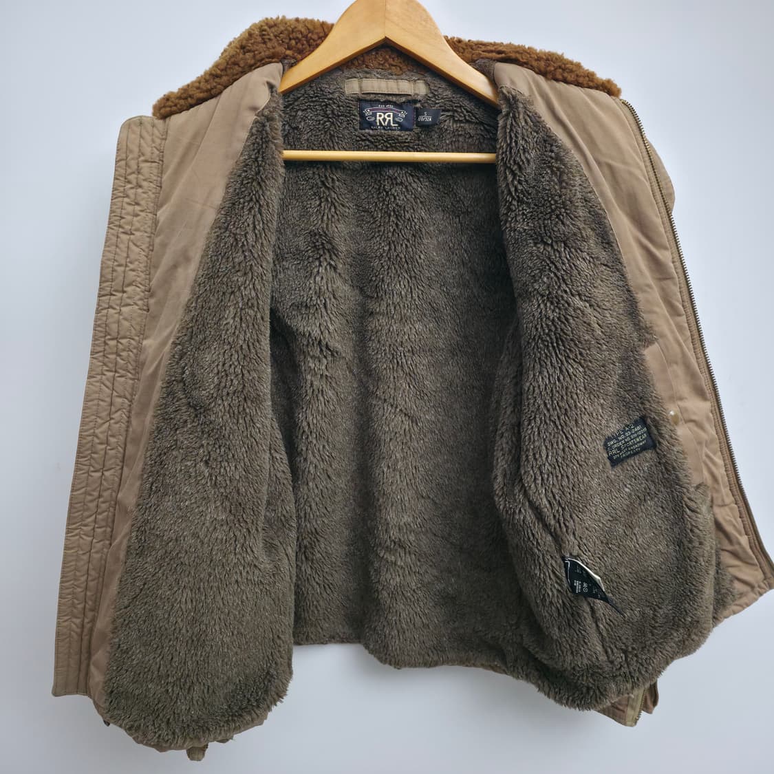[S] RRL 더블알엘 타입 A-2 플라이트 자켓 상품이미지5